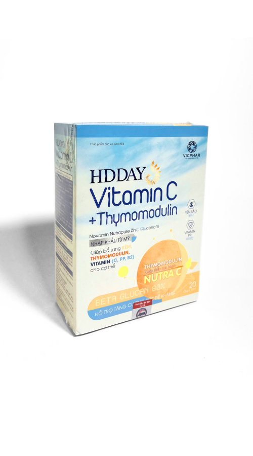 Ống bổ sung vitamin C HDDAY